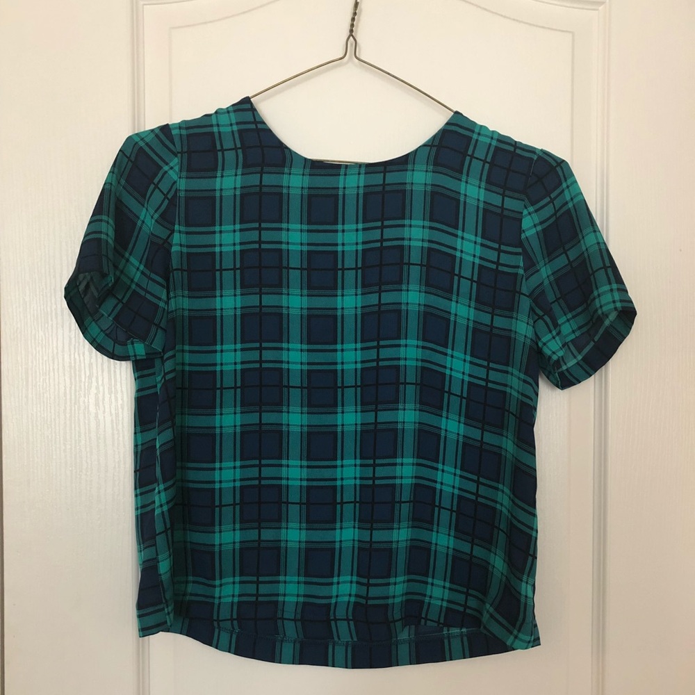 Forever 21 Checkered Top